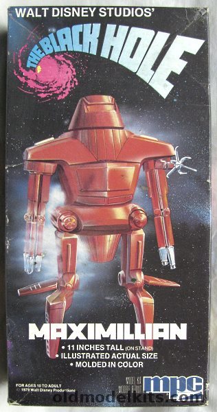 MPC Maximillian Robot - From The Walt Disney Movie The Black Hole, 1-1982 plastic model kit